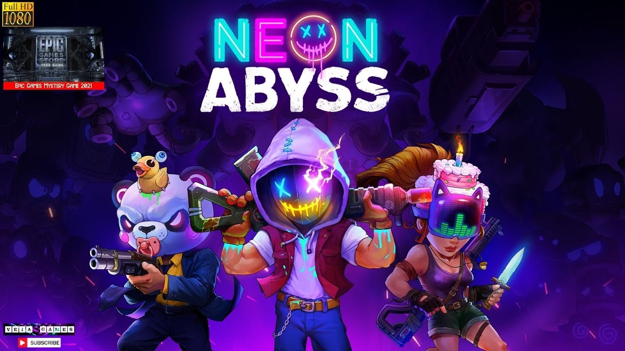Neon Abyss Epic Game - Free Game - Gameplay Tutorial Download Free Games mystery game 2021