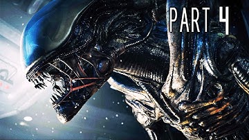Alien Isolation Walkthrough Gameplay Part 4 - Android Monsters (PS4)