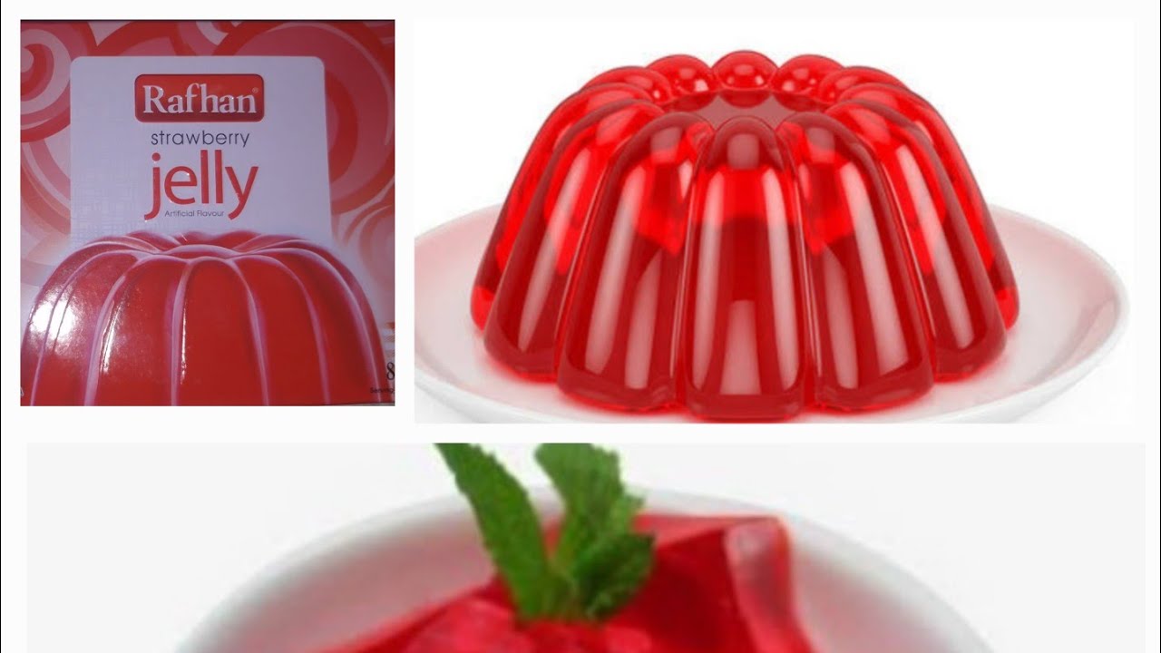 Rafan R Easy rafan jelly 😋 || by craft and kitchen. - YouTube
