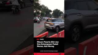 Ribuan Peserta Zikir dan Doa Kebangsaan Padati Monas, Ada Menag