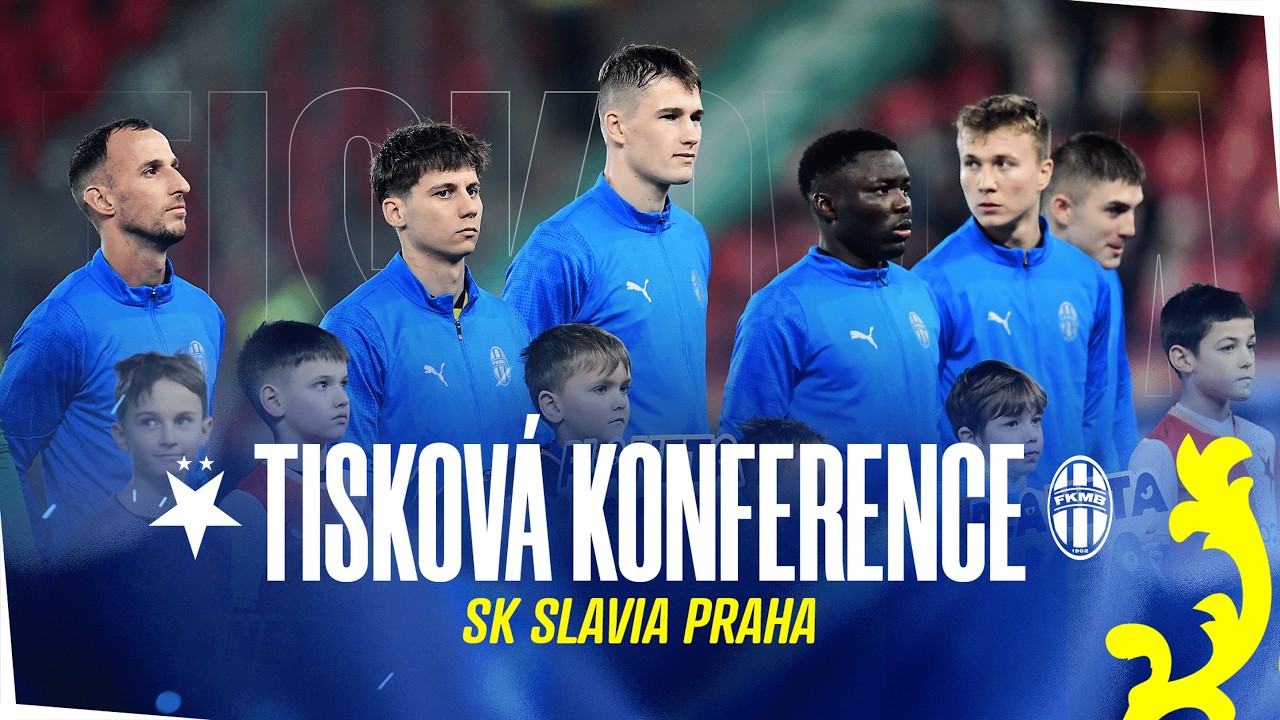 Tisková konference po utkání SK Slavia Praha - FK Mladá Boleslav.