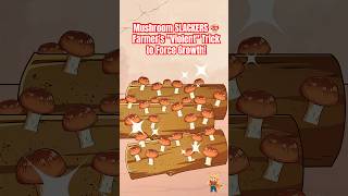 Farmer's Genius Trick For Growing Mushrooms!!! 🍄 #mushroom #animation Farmer's Genius Trick For Growing Mushrooms!!! 🍄 #mushroom #animation
