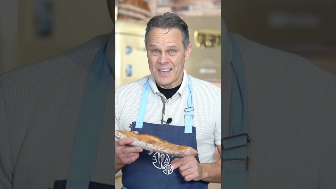Old-Fashioned Baguette #youtubeshorts #shorts  #bread #baking #