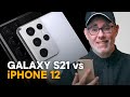 Galaxy S21 vs. iPhone 12 — FIGHT!