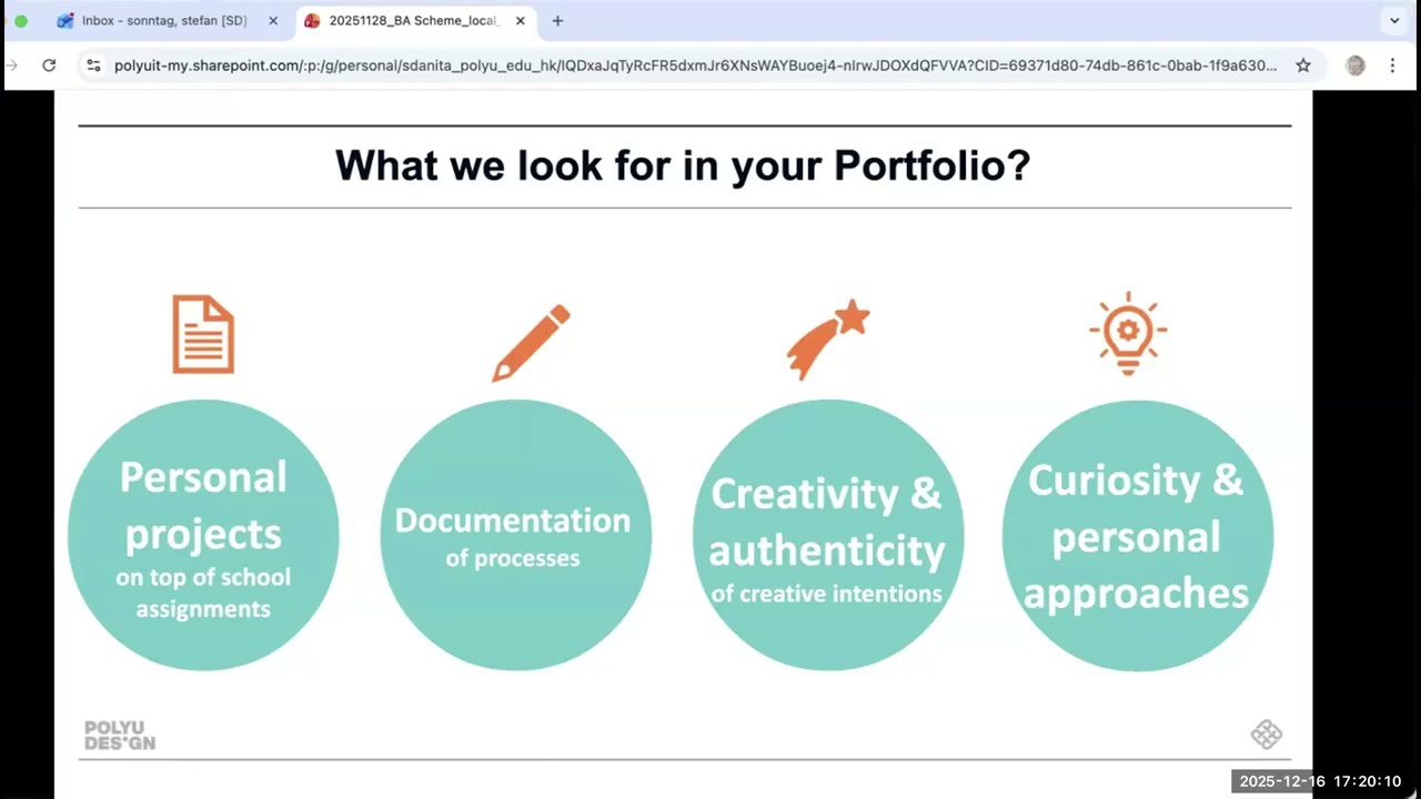 "From Sketch to Offer: Build a Successful Design Portfolio" Webinar