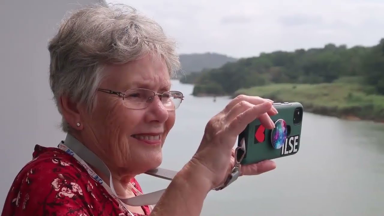 The Panama Canal Transit - Island Princess - Part 2 - The original Gatun Locks