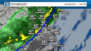70s Wednesday but 30s by Thursday morning: Track the incoming cold front LIVE