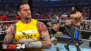 How CM Punk Returns To WWE (From Injury) | WWE 2K24