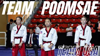 2023 Pan Am Taekwondo Championships | Team USA| Female Cadet Team Poomsae