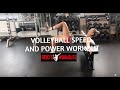 Volleyball Jump Training and Speed Workout with Team Canada Athlete Sophie Bukovec