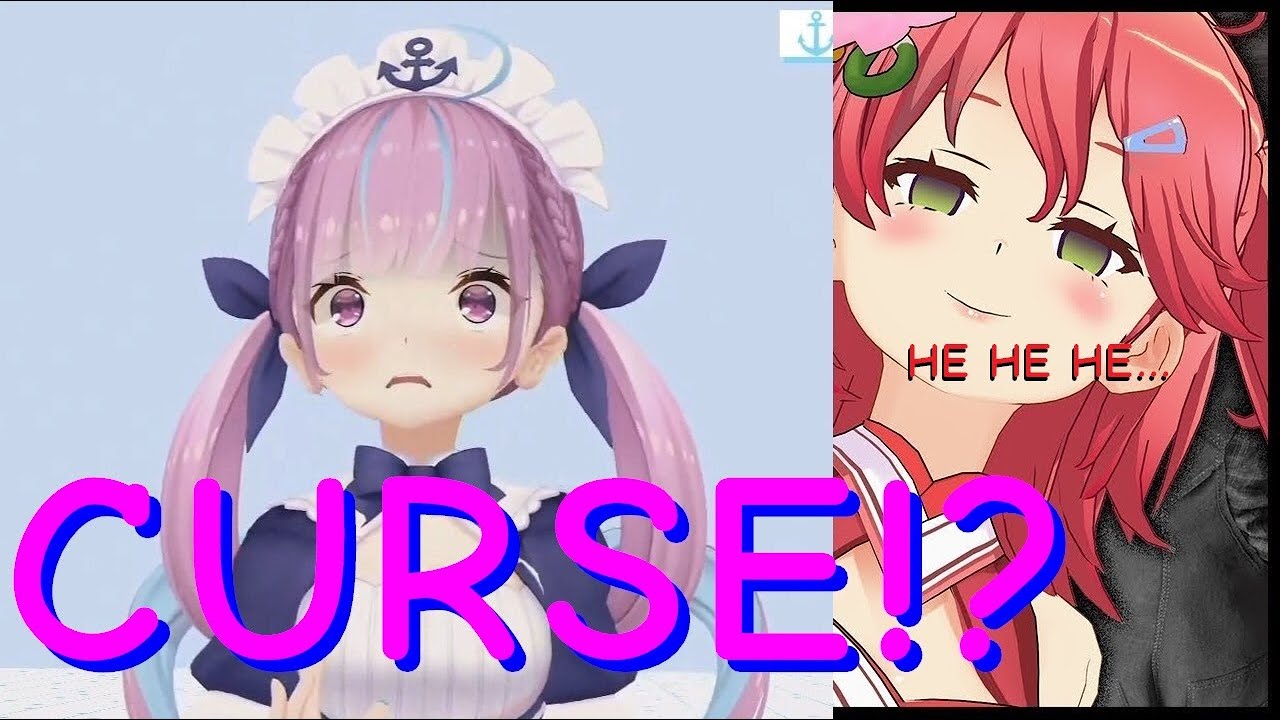 Minato Aqua & Sakura Miko - The Curse of The Elite Shrine Maiden