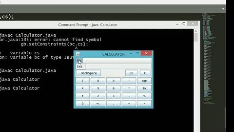Creating a Calculator Application Design Using Java Swing