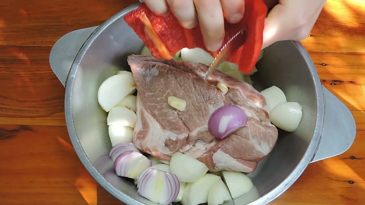 СВИННАЯ БОНДИОЛА🐷/ La Rusa Cocina