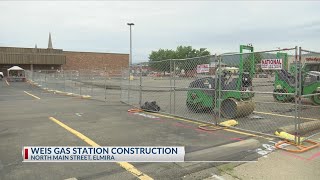 Weis gas station construction