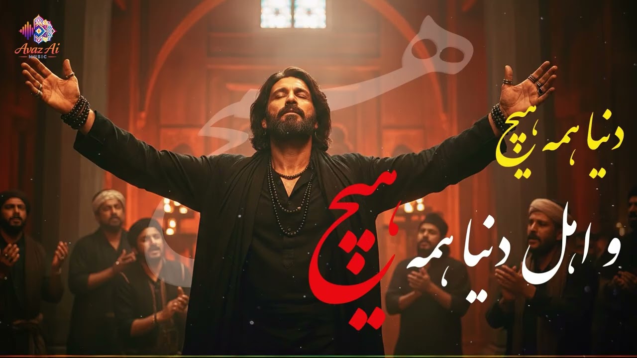 شعر مولانا دنیا همه هیچ اهل دنیا همه هیچ آهنگ قوالی / Ai song 