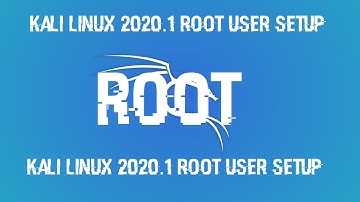 how access root user on kali linux 2020 . 1 | set up root user kali linux 2020