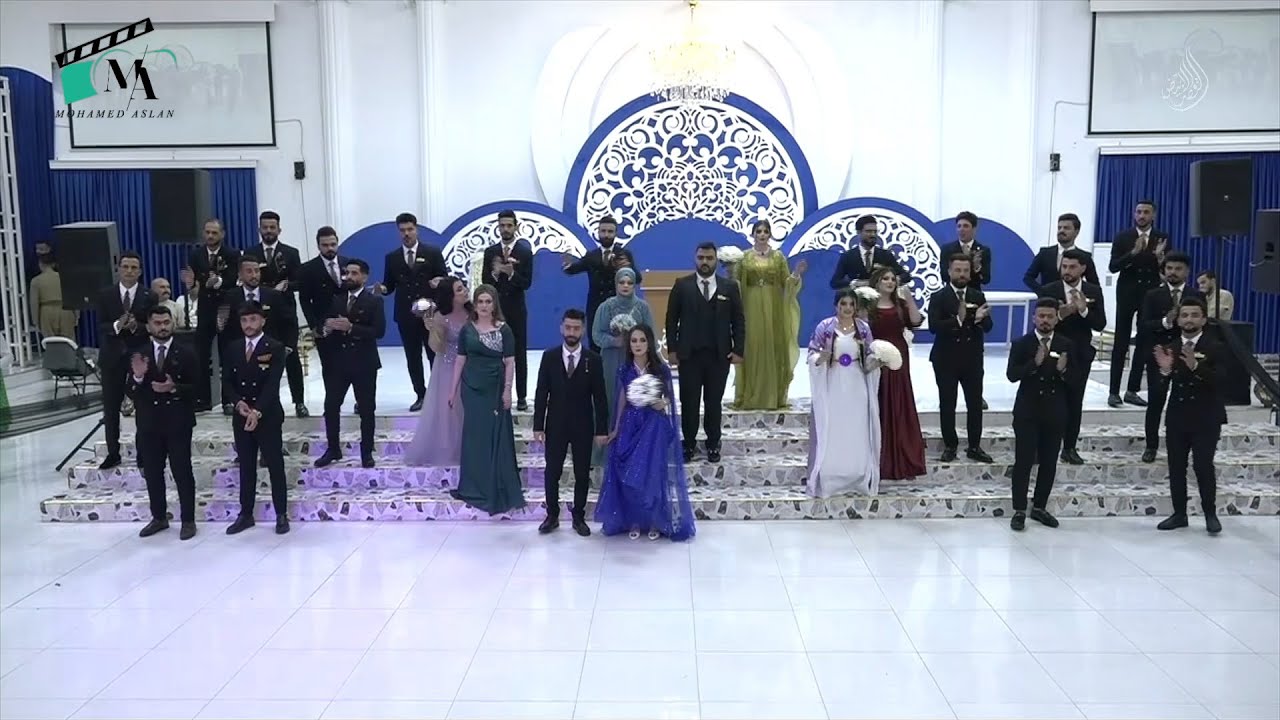 دخولية طلبة جامعة كركوك كلية التربية الرياضية 2023 في قاعة القصر الابيض اخراج محمد اصلان