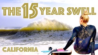 BIGGEST SWELL IN 15 YEARS // CALIFORNIA // LAKEY PETERSON