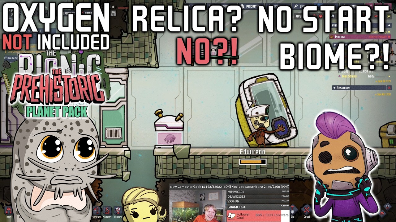 Can We Survive On Relica With No Starting Biome in ONI?