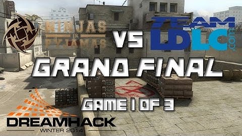Nip Gaming vs Team LDLC [Game1 De_Dust2] Dreamhack Winter 2014 CS GO Championship Grand Final