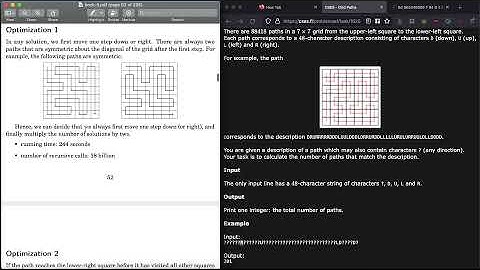 CSES Problem Solving Club: Meetup #16: Grid Paths (15 Dec 2021)