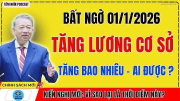 Bất ngờ 1/1/2026: Kiến nghị TĂNG LƯƠNG cơ sở – Tăng bao nhiêu, ai được?