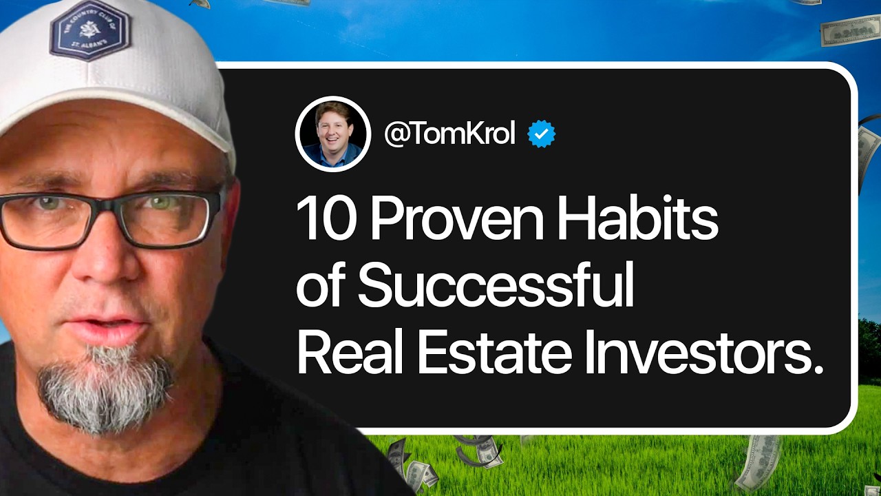 10 Proven Habits of Successful Real Estate Investors - YouTube
