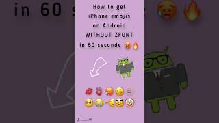 How to get iPhone emojis on Android "Oppo & Realme device"  #android #emoji #iphone #youtubeshorts screenshot 2