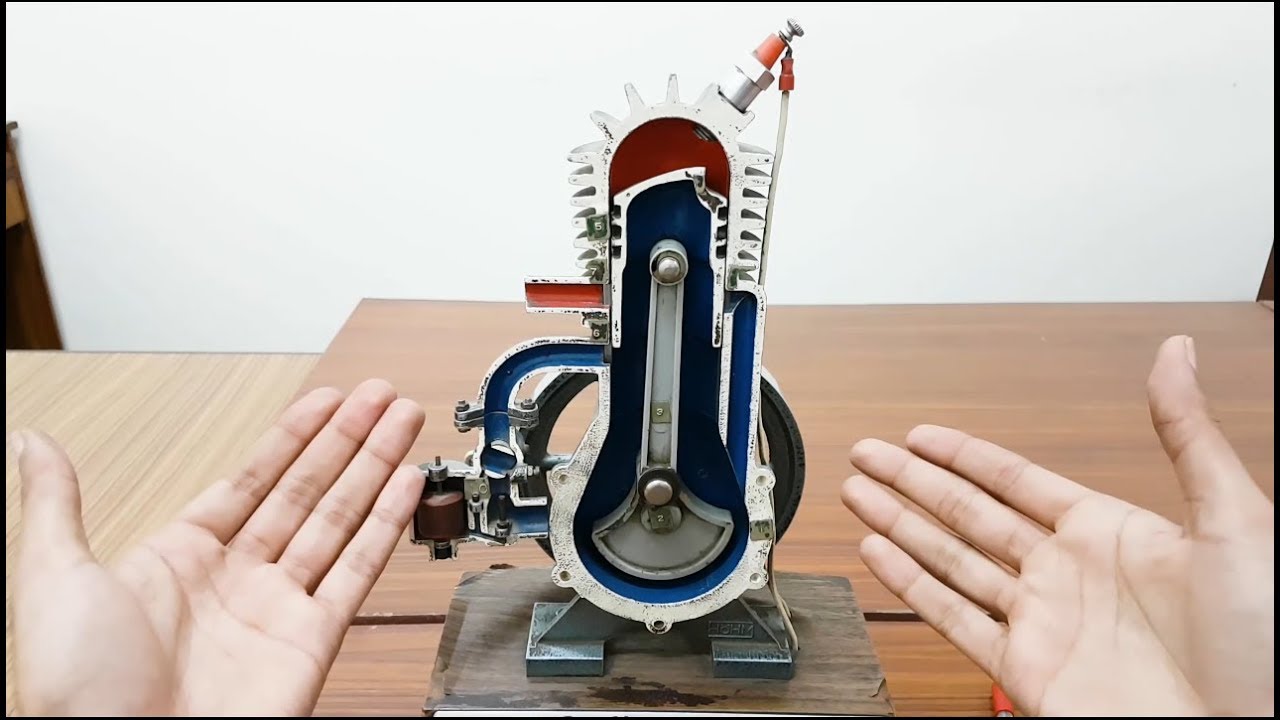 How Two Stroke Engine Works - YouTube