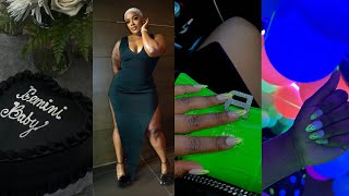 VLOG | ITS MY BIRTHDAY! + BIRTHDAY NAILS + NEW BAG + BDAY DINNER AND NEON PARTY