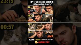 #shorts #youtubeshorts #pourtoi #fyp #viral #humour #meme #insomnie #youtubeaddict #abonneToi