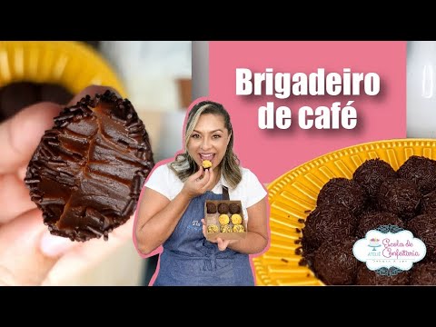 Como fazer Brigadeiro de Café Gourmet | Ateliê Escola de Confeitaria