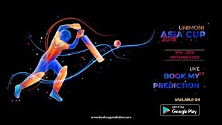 ASIA CUP 2018 PROMO | ASIA CUP 2018 | BOOK MY PREDICTION screenshot 3