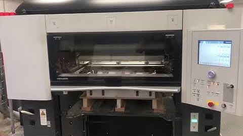 LED UV heidelberg XL75 8P with 2 LED Lamps Benford UV system (+12000 Speed)