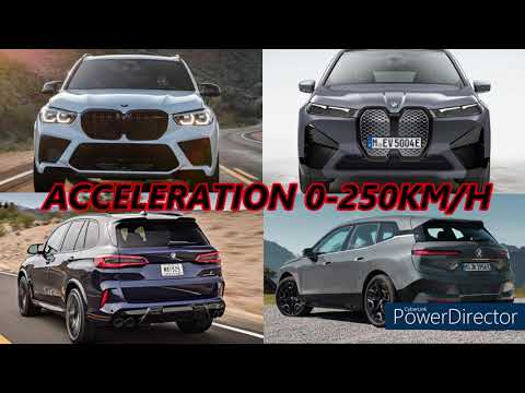 BMW X5 M COMPETITION 625HP VS BMW IX M60 619HP ACCELERATION 0-250KMH