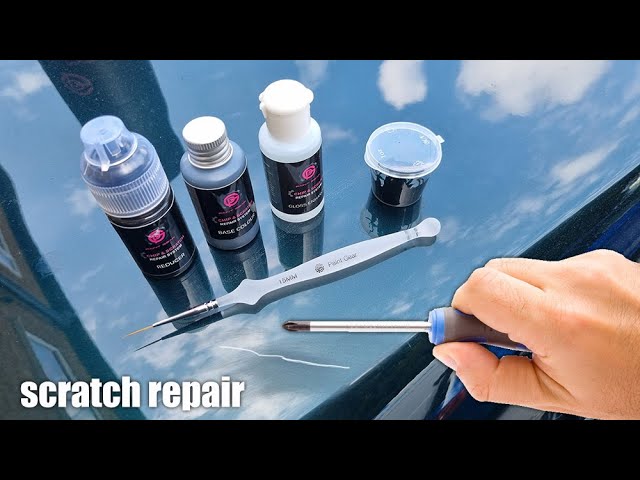 Carfidant Black Car Scratch and Swirl Remover - Ultimate Scratch Remover  for Black and Dark Paints