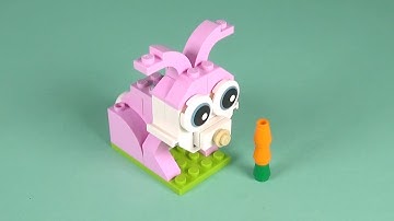 LEGO Bunny Building Instructions - LEGO Classic 11003 "How To"