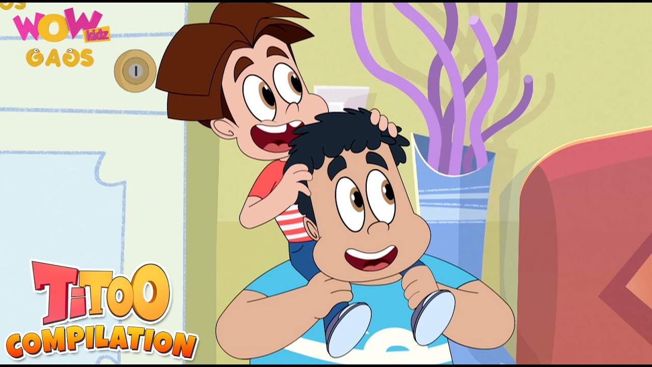 Titoo ka Masti | Titoo Funny Cartoon Compilation | Hindi Cartoon for Kids #titoo