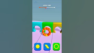 Blob Shifter 3D Level 3186 | Cubic Gaming #shorts #games #gameplay