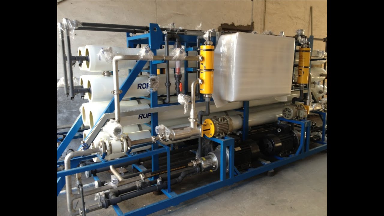 Salt water purification system to drinking water machine Marine sea water desalination machine