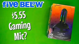 Unlocked LVL LED Light Up Gaming Microphone | $5.55 Gaming Mic from Five Below