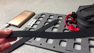 Gmt Rigid Molle Panel - Velcro One Wrap Accessory