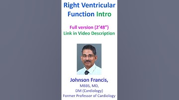 Right Ventricular Function