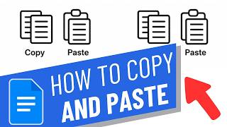 How To Copy and Paste on Google Docs