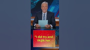 Jon Stewart TRUTH BOMB: TRUMP IS GOD. KING OF KINGS. REJOICE