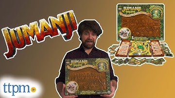 Jumanji Deluxe Game from Spin Master Instructions + Review!