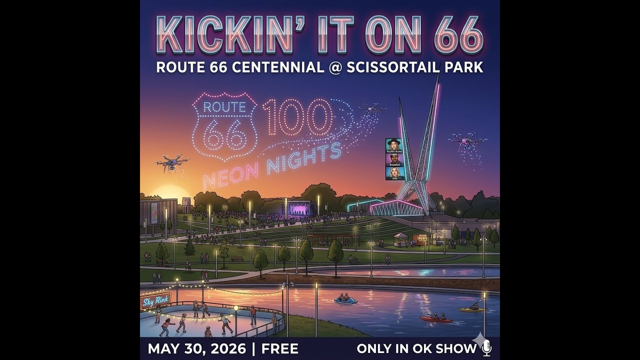 Kickin’ It on 66: The Route 66 Centennial Celebration at Scissortail Park