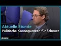 Aktuelle Stunde zu politischen Konsequenzen für Bundesminister Scheuer am 08.10.20