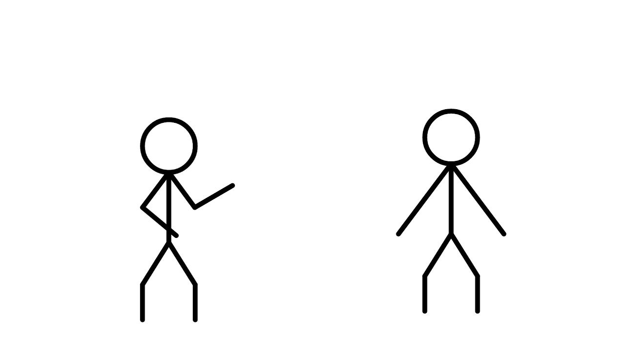 Как нарисовать стикмена