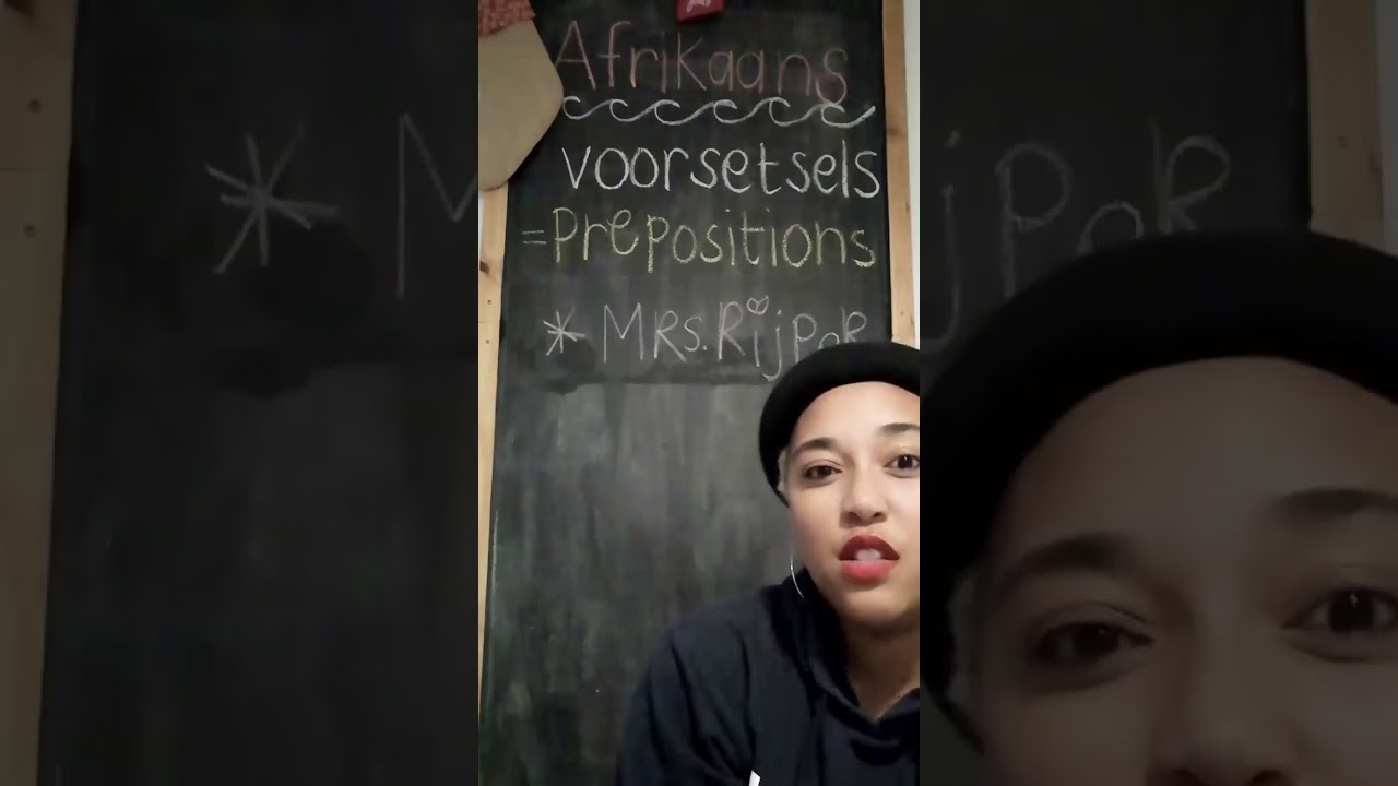 Afrikaans: Voorsetsels